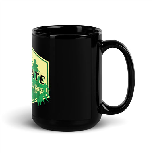 FPSP Black Glossy Mug